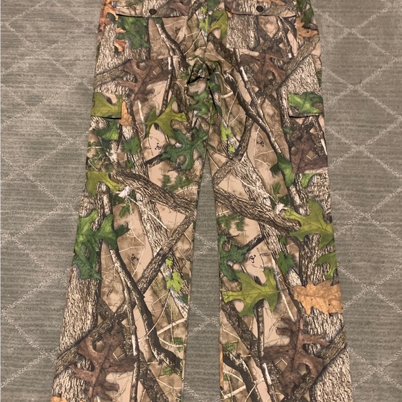 True Timber HTC Green lightweight soft shell Pants Sz L - Picture 3 of 7